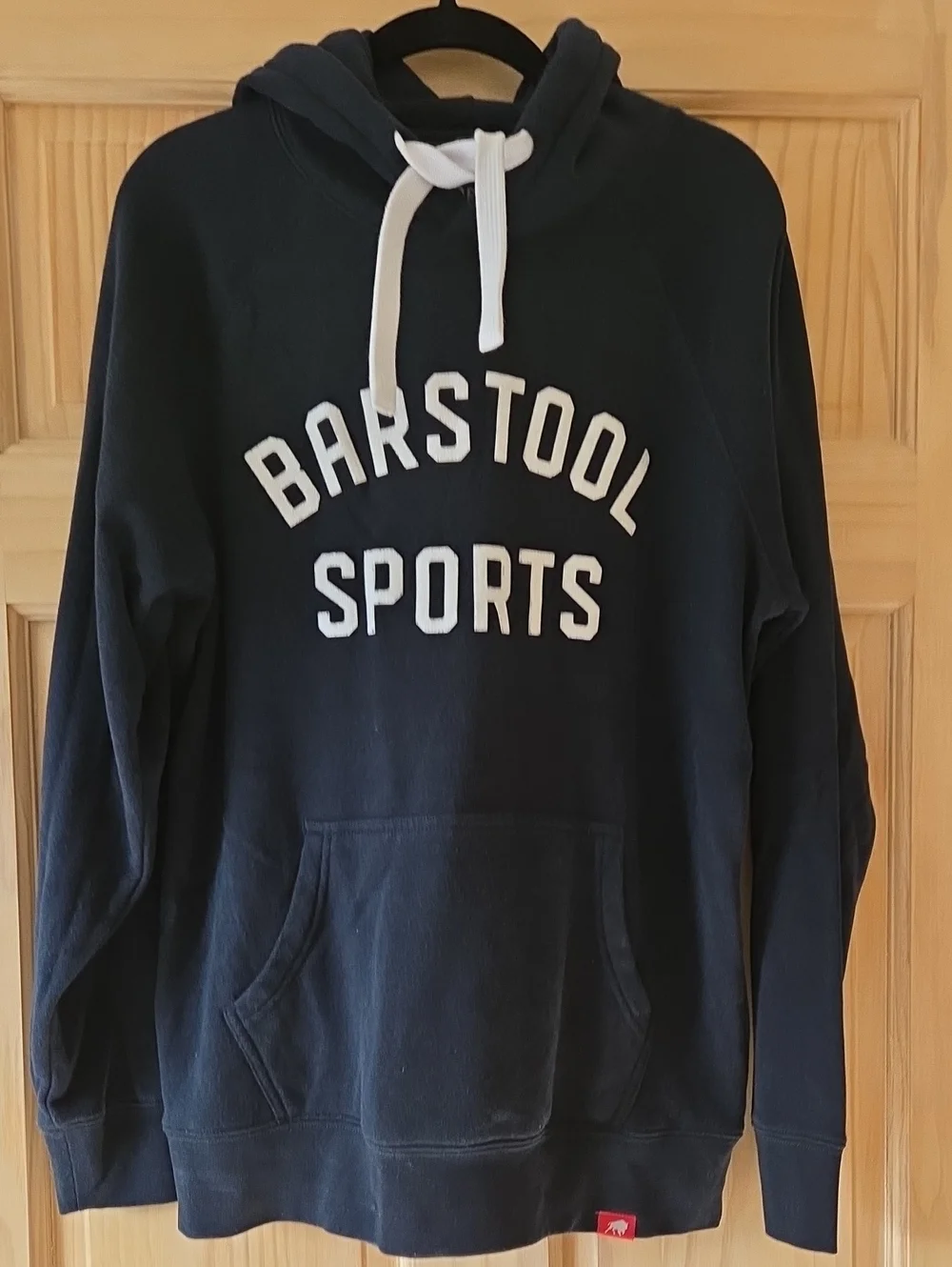 Barstool Sports Navy Hooded Sweatshirt